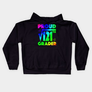 Proud 11th Grader Square Root of 121 Teachers Students Kids Hoodie